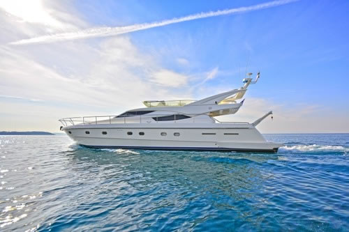 LADY A FERRETTI 65 motor yacht charter Greece